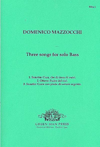 3 songs for solo bass for bass and bc