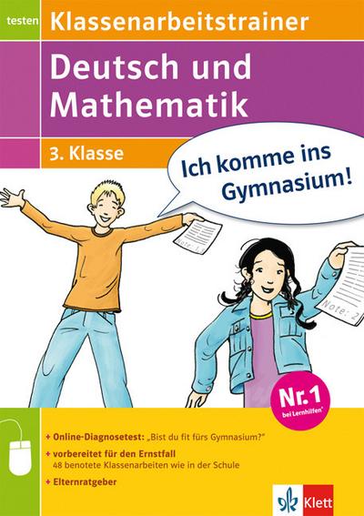 Klassenarbeitstrainer Deutsch und Mathematik 3. Klasse