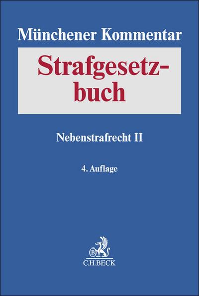 Münchener Kommentar zum Strafgesetzbuch 8: Nebenstrafrecht II