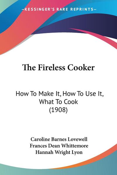 The Fireless Cooker