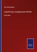 Leopold Krug’s nachgelassene Schriften