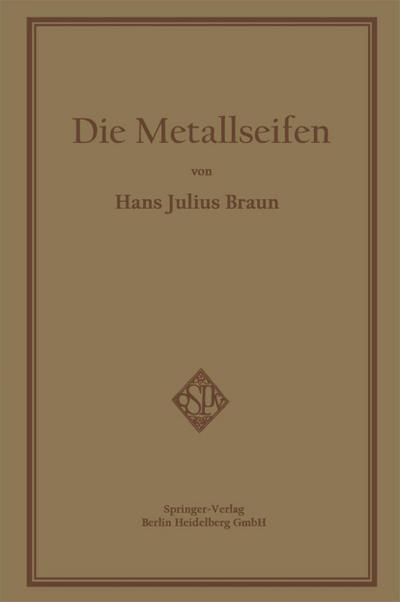 Die Metallseifen