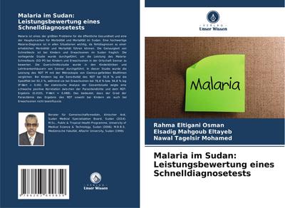 Malaria im Sudan: Leistungsbewertung eines Schnelldiagnosetests