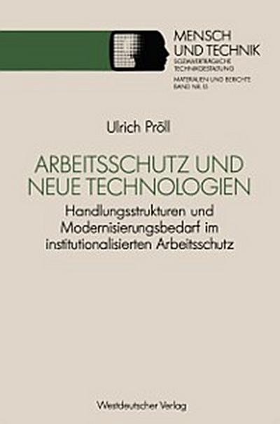 Arbeitsschutz und neue Technologien