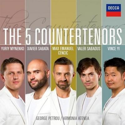 The 5 Countertenors, 1 Audio-CD