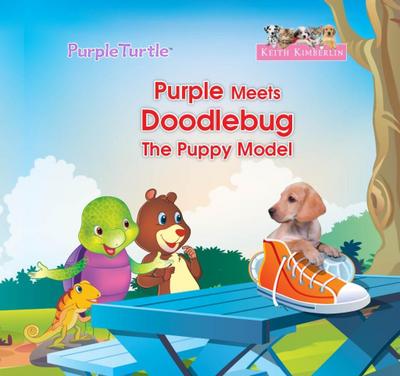 Purple Turtle - Purple Meets Doodlebug, the Puppy Model