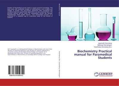 Biochemistry Practical manual for Paramedical Students