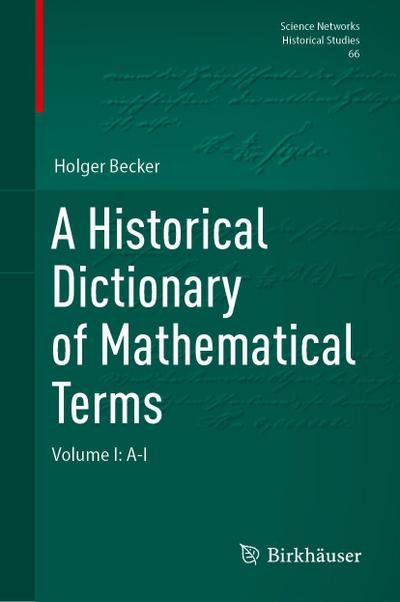 A Historical Dictionary of Mathematical Terms