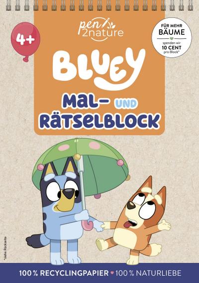 Bluey - Mein Mal- und Rätselblock