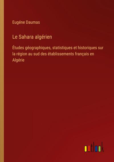 Le Sahara algérien