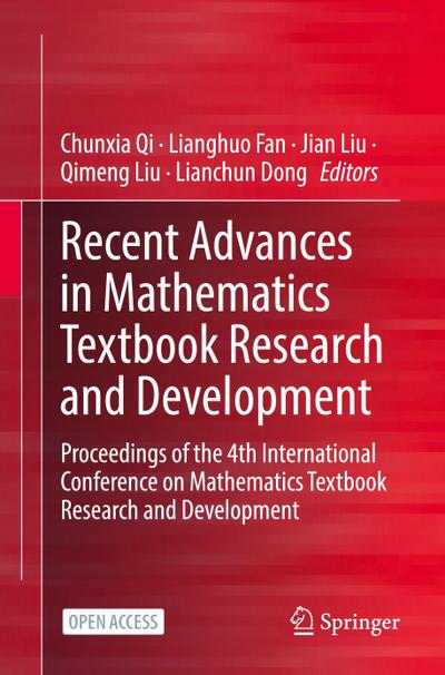 Recent Advances in Mathematics Textbook Research and Development