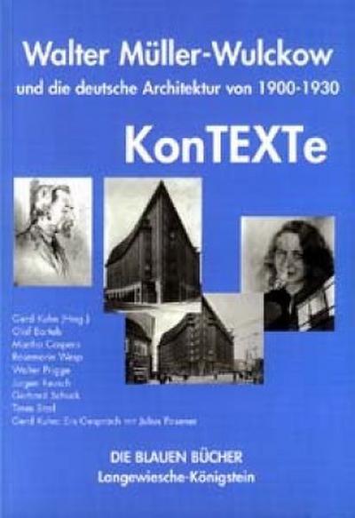 Architektur 1900-1929 in Deutschland. Band 1: Reprint. Band 2: Kontexte / Kontexte