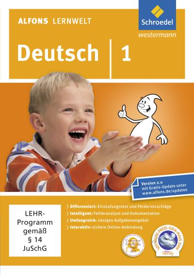 Alfons Lernwelt Lernsoftware Deutsch 1. DVD-ROM