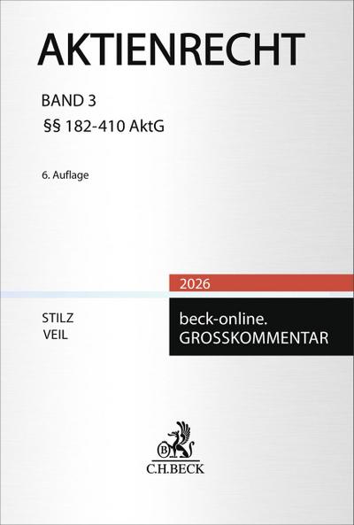 Aktienrecht  Band 3: §§ 262-410 AktG, SpruchG, SE-VO