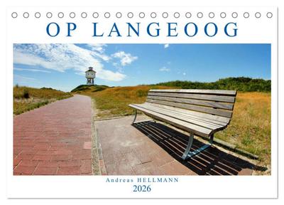 OP LANGEOOG (Tischkalender 2026 DIN A5 quer), CALVENDO Monatskalender