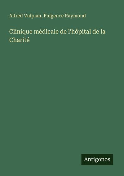 Clinique médicale de l’hôpital de la Charité