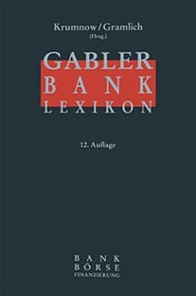 Gabler Bank-Lexikon