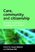 Care, community and citizenship
