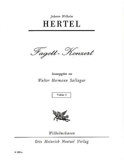 Konzert a-Mollfür Fagott, Streicher und Bc