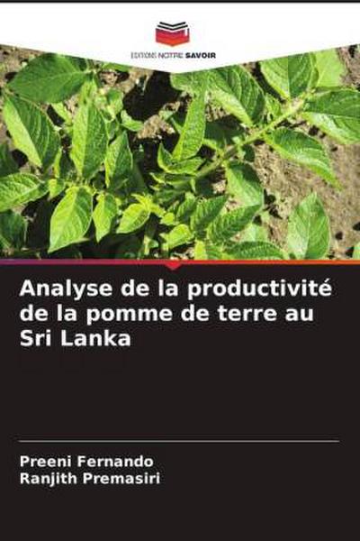 Analyse de la productivité de la pomme de terre au Sri Lanka