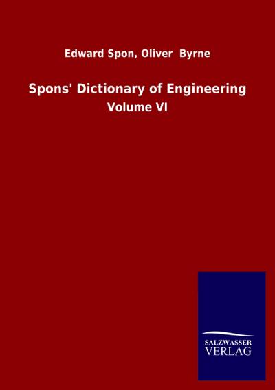 Spons’ Dictionary of Engineering