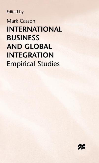 International Business and Global Integration