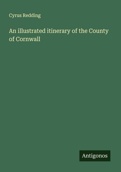An illustrated itinerary of the County of Cornwall