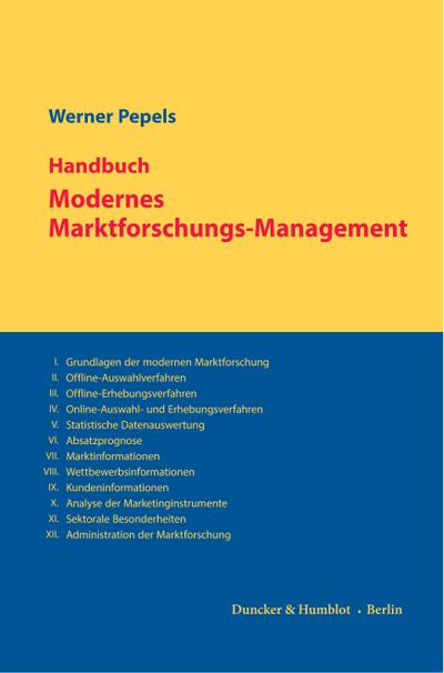 Handbuch Modernes Marktforschungs-Management.