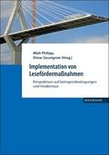 Implementation von Lesefördermaßnahmen