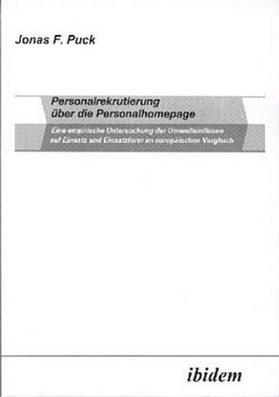 Personalrekrutierung über die Personalhomepage