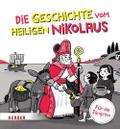 Die Geschichte vom heiligen Nikolaus Kontrastbuch (Pappbilderbuch)