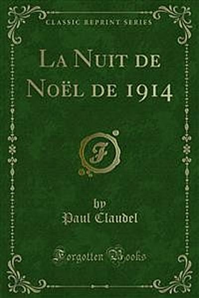 La Nuit de Noël de 1914