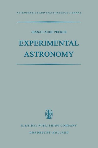 Experimental Astronomy