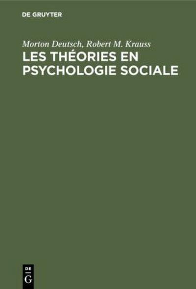 Les théories en psychologie sociale