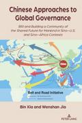Chinese Approaches to Global Governance
