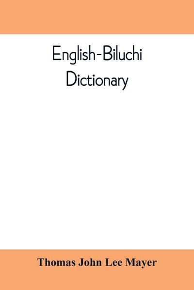 English-Biluchi dictionary