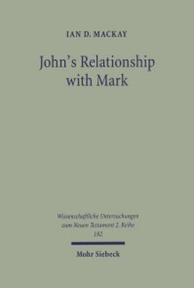 John’s Relationship with Mark