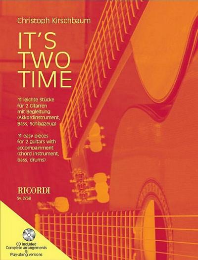 It’s two Time (+CD) 11 leichteStücke für 2 Gitarren mit