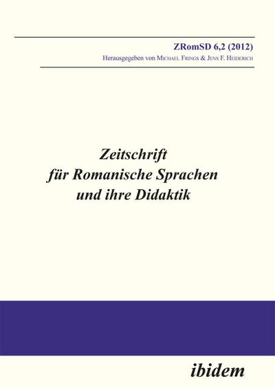 Zeitschrift für Romanische Sprachen und ihre Didaktik