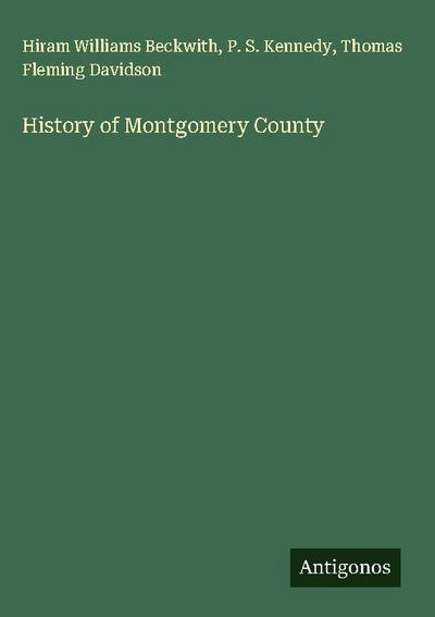 History of Montgomery County