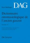 Dictionnaire onomasiologique de l’ancien gascon (DAG). Fascicule 14
