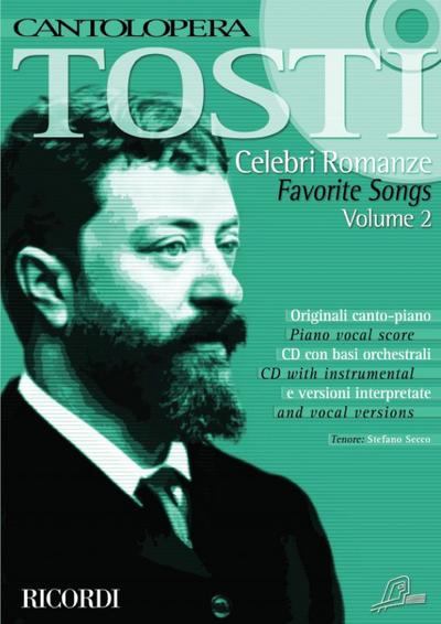 Celebri romanze vol.2 (+CD)for voice and piano