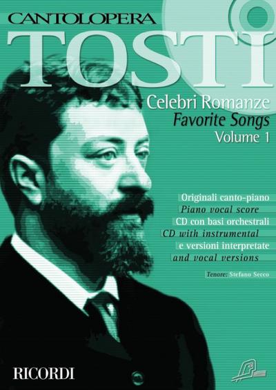 Celebri romanze vol.1 (+CD)for voice and piano