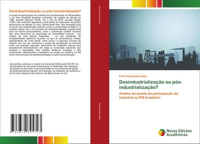 Desindustrialização ou pós-industrialização?