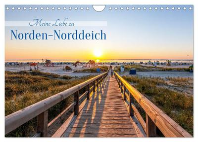 Meine Liebe zu Norden-Norddeich (Wandkalender 2026 DIN A4 quer), CALVENDO Monatskalender