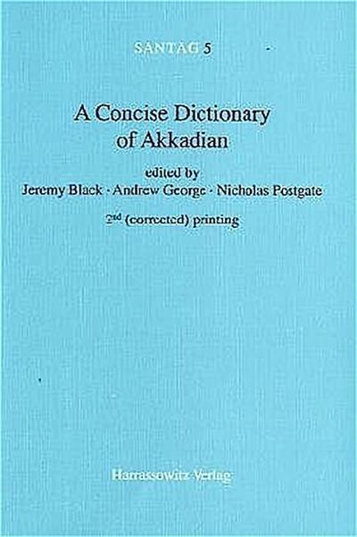 A Concise Dictionary of Akkadian