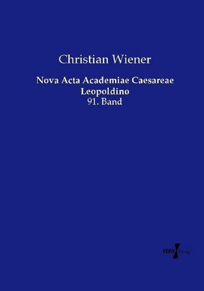 Nova Acta Academiae Caesareae Leopoldino
