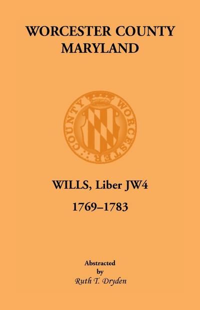 Worcester Will Books, Liber JW4, 1769-1783