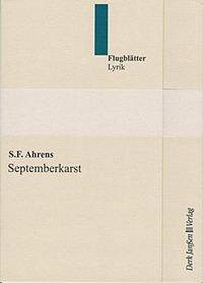 Ahrens, S: Septemberkarst