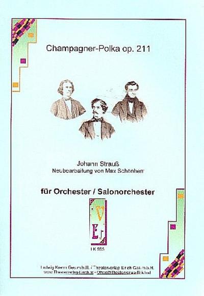 Champagner-Polkafür Orchester, Salonorchester